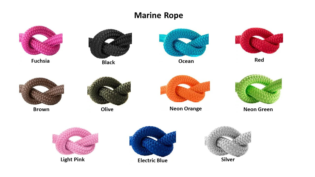 Marine Rope Lead (12mm) with Stainless Steel Trigger Hook