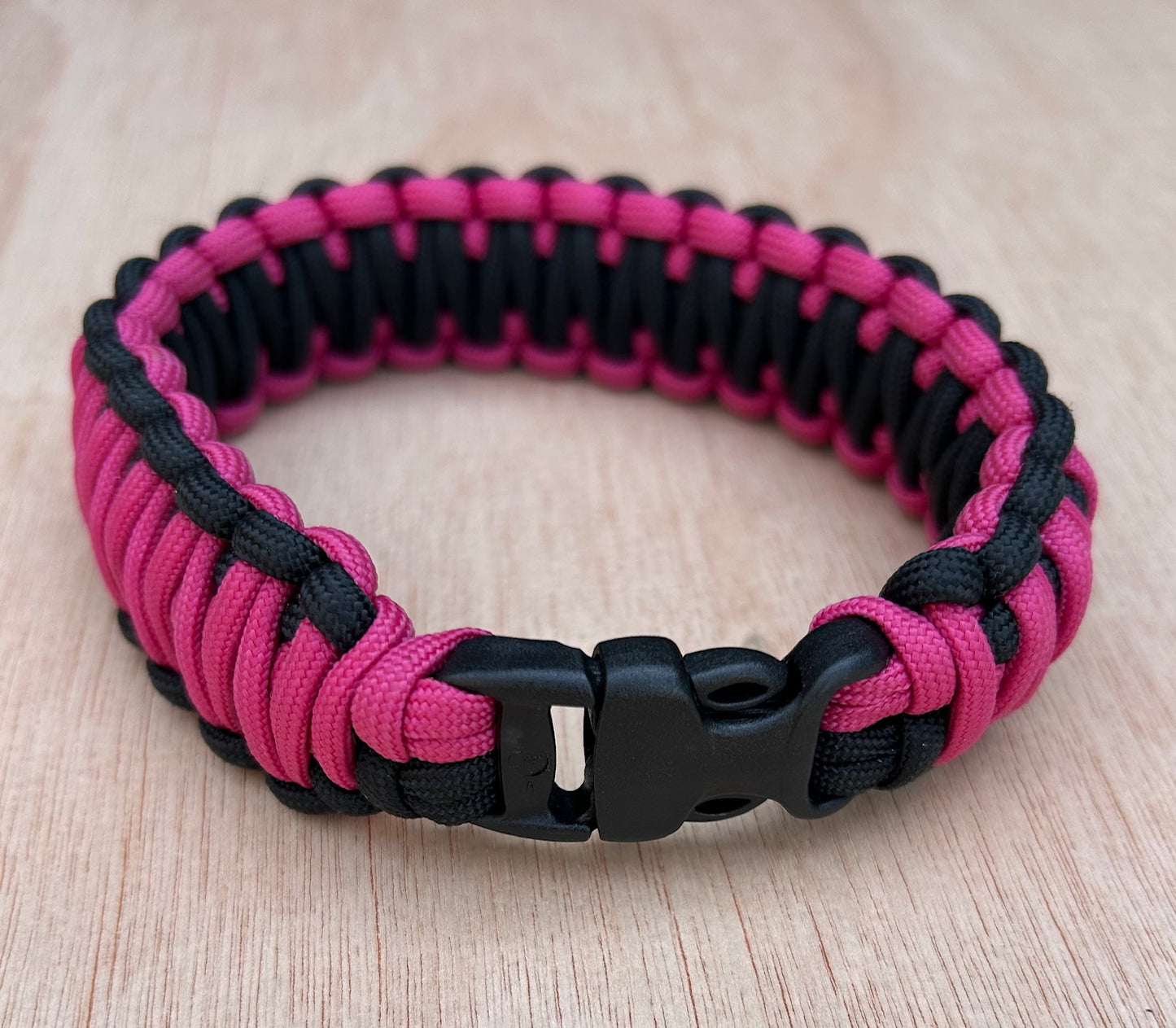 King Cobra weave collar - Shockflex Side Release Buckle