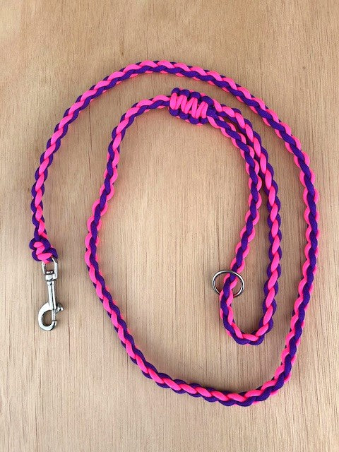 Paracord 4 Strand Lead with Stainless Steel Trigger Hook