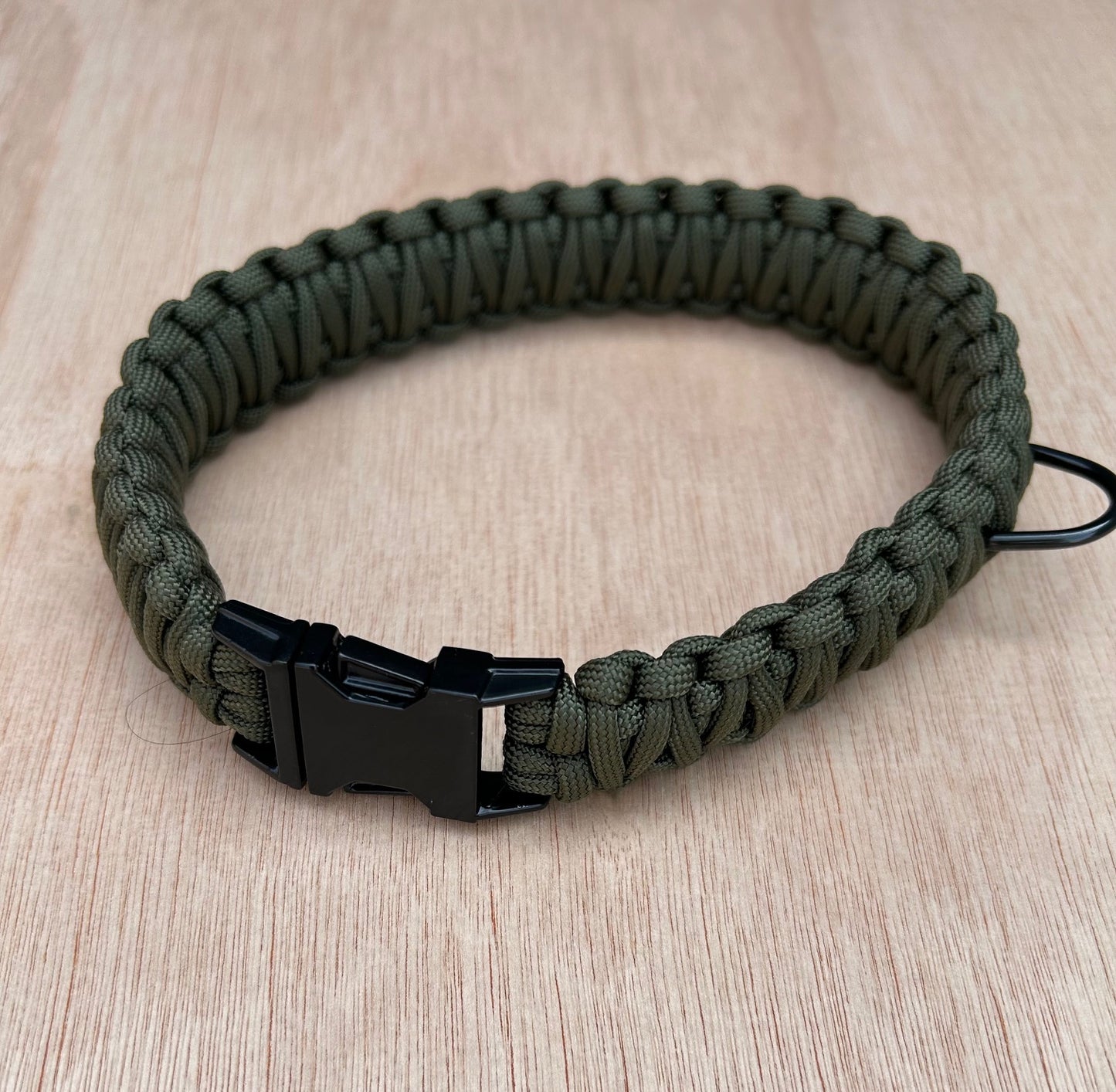 King Cobra weave collar - Metal Buckle