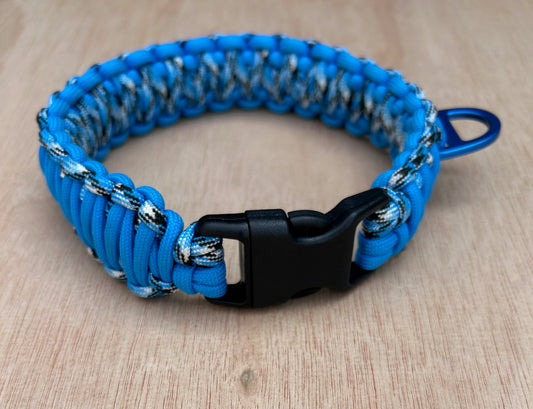 King Cobra weave collar - Nylon Buckle