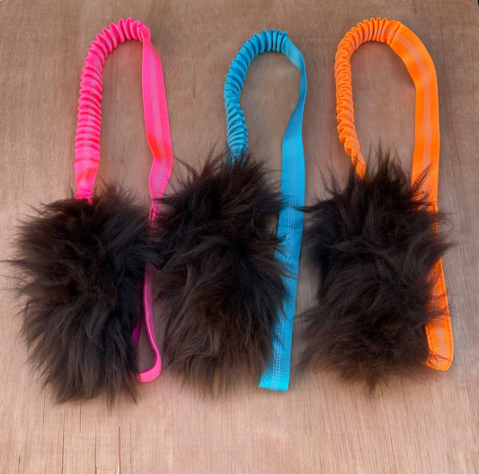 Sheepskin Bungee Tuggie - 3 feet