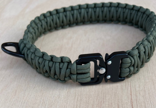 King Cobra weave collar - Tactical buckle