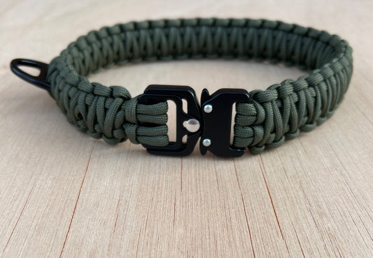 King Cobra weave collar - Tactical Buckle