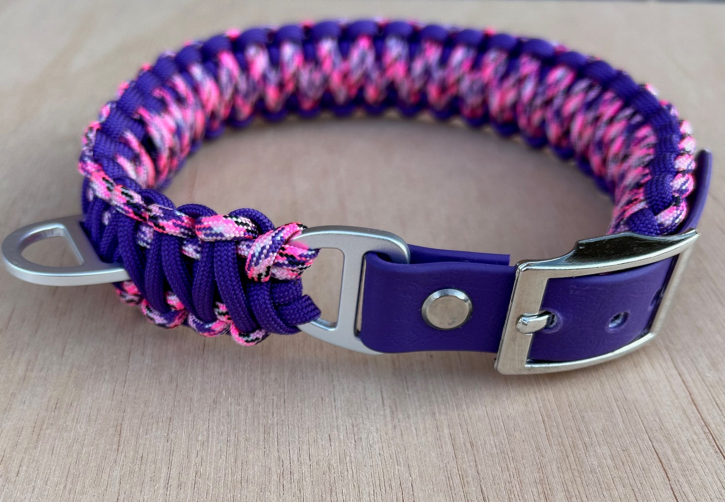 King Cobra weave collar - Adjustable