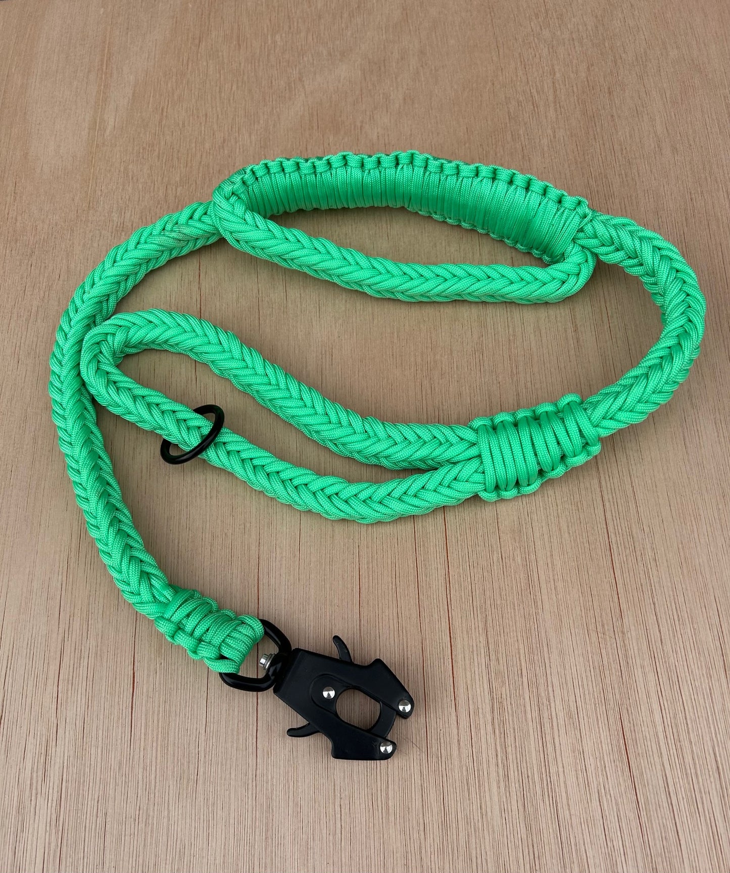 Paracord Tactical Frog Lead with Grab Handle