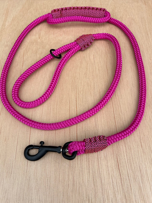 Marine Rope Lead (10mm) with aluminium trigger hook and grab handle