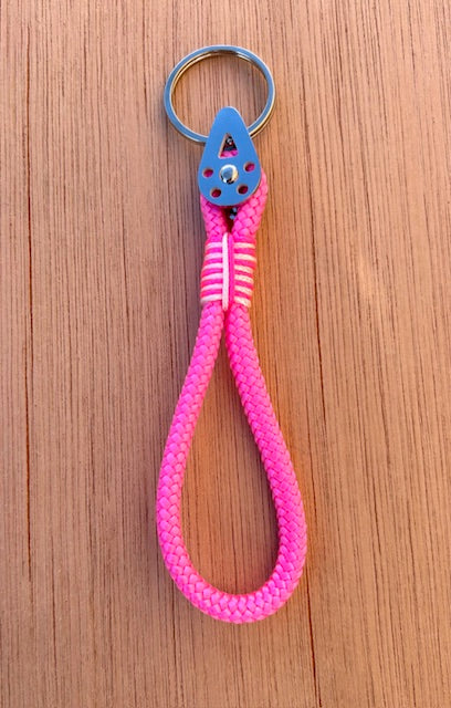 Nautical Pulley Rope Keyring