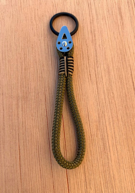 Nautical Pulley Rope Keyring
