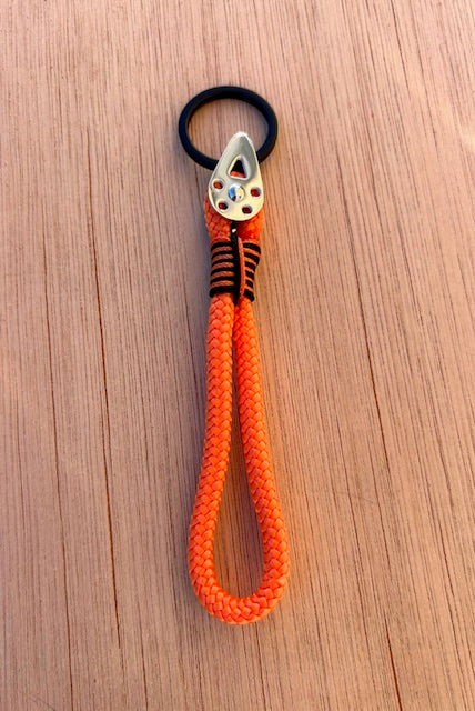 Nautical Pulley Rope Keyring