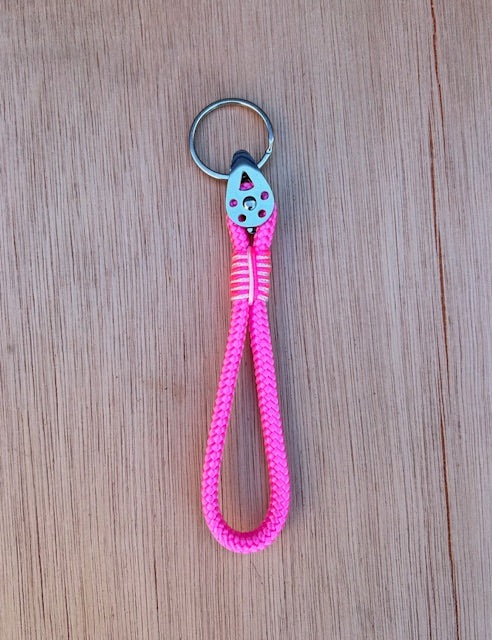 Nautical Pulley Rope Keyring