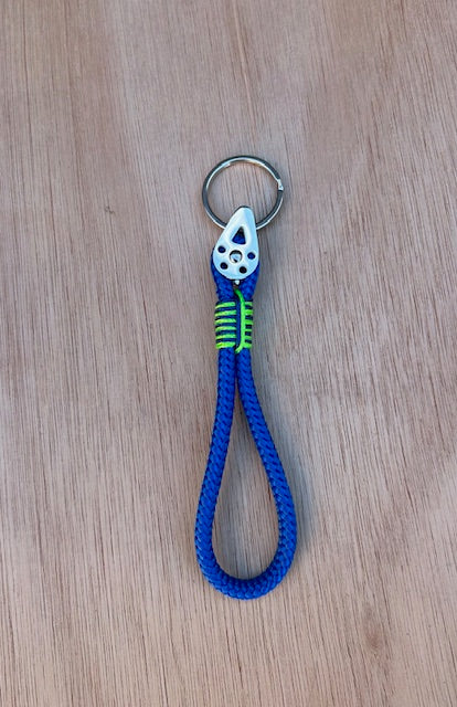 Nautical Pulley Rope Keyring