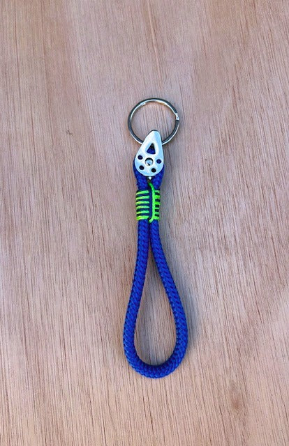 Nautical Pulley Rope Keyring