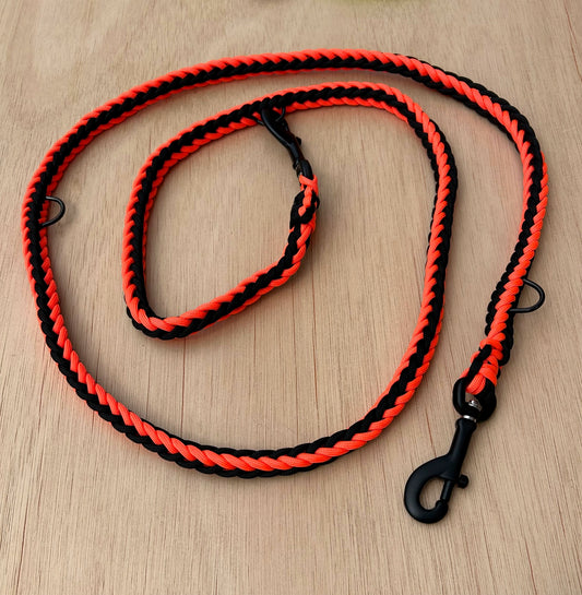 Paracord Folding Police Lead with Aluminium Trigger Hook