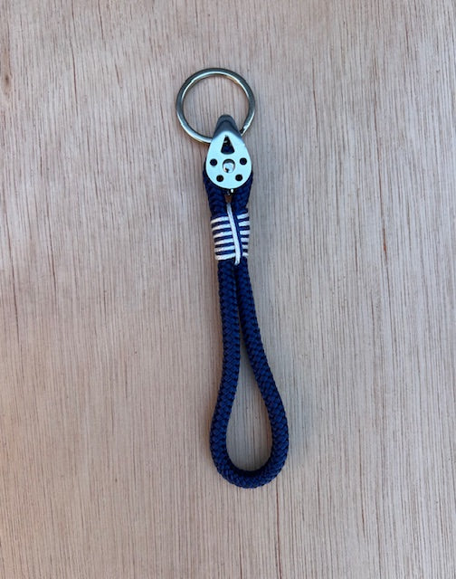 Nautical Pulley Rope Keyring