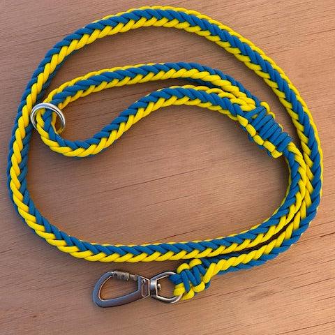 Paracord Lead with 75mm Push Lock Carabiner