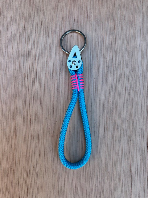 Nautical Pulley Rope Keyring