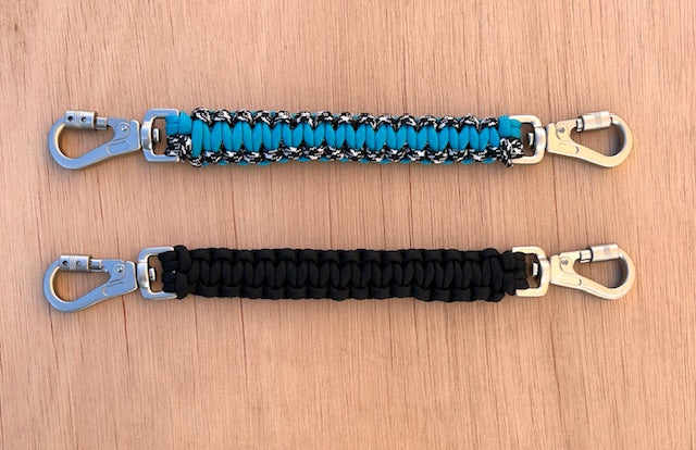 Paracord Safety Link Push Lock Carabiner