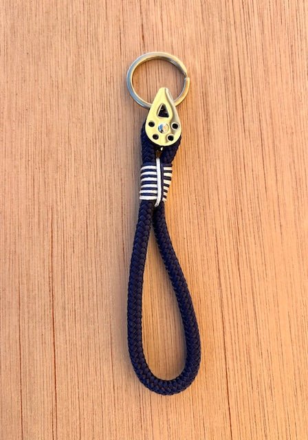 Nautical Pulley Rope Keyring