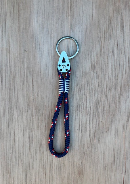 Nautical Pulley Rope Keyring