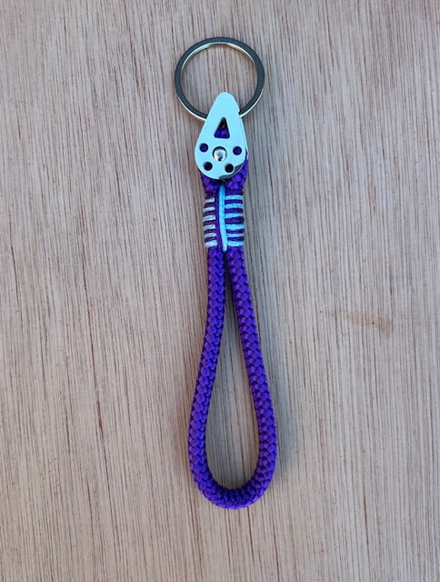 Nautical Pulley Rope Keyring
