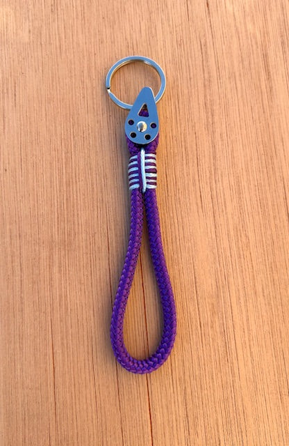 Nautical Pulley Rope Keyring